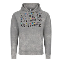 Cloud Rock Stranger Lights Alphabet Vintage Hoodie - artisFamous