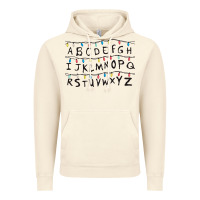 Vintage Artic Stranger Lights Alphabet Vintage Hoodie - artisFamous