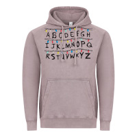 Vintage Zinc Stranger Lights Alphabet Vintage Hoodie - artisFamous