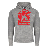 Cloud Rock carmen sandiego Vintage Hoodie - artisFamous