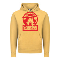 Vintage Mustard carmen sandiego Vintage Hoodie - artisFamous