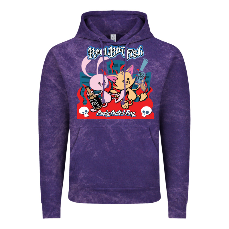 Reel Big Fish Candy Coated Fury Vintage Hoodie by artisFamous | Teevron