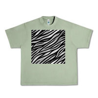 Oil Green Zebra Seamless Pattern, Urban Heavy Tee - BundleAndBundleShop