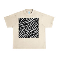 Sandshell Zebra Seamless Pattern, Urban Heavy Tee - BundleAndBundleShop