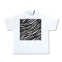 White Zebra Seamless Pattern, Urban Heavy Tee - BundleAndBundleShop