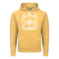Vintage Mustard Big Kahuna Burger - Tarantino Vintage Hoodie - artisFamous