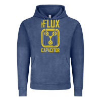Vintage Denim Back to the future flux capacitor Vintage Hoodie - artisFamous