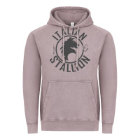 Vintage Zinc Italian Stallion Vintage Hoodie - artisFamous