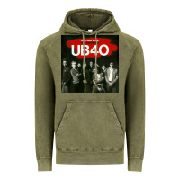 Vintage Olive THE ESSENTIAL UB 40 Vintage Hoodie - artisFamous