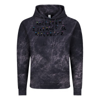 Cloud Black stranger alphabets funny Vintage Hoodie - artisFamous