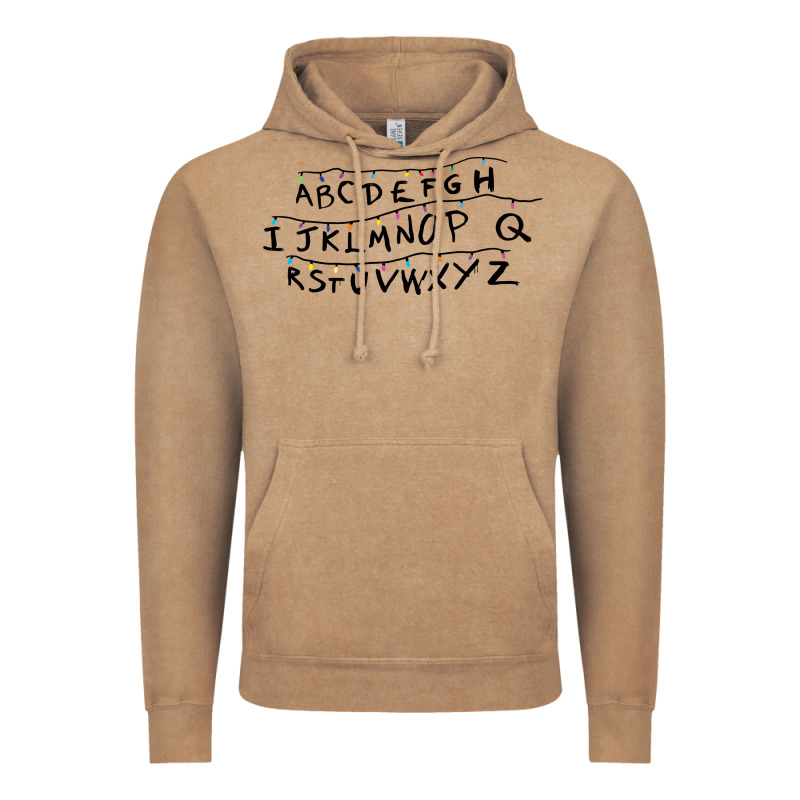 Stranger Alphabets Funny Vintage Hoodie by artisFamous | Teevron