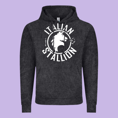 Italian Stallion Vintage Hoodie Designed By Artisfamous