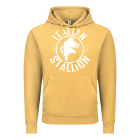 Vintage Mustard Italian Stallion Vintage Hoodie - artisFamous