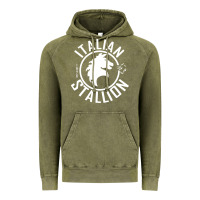 Vintage Olive Italian Stallion Vintage Hoodie - artisFamous