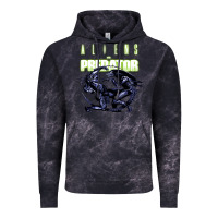Cloud Black Predator Alien Vintage Hoodie - artisFamous