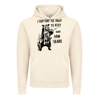 Vintage Artic bear arms 2nd amendment funny hunting Vintage Hoodie - artisFamous