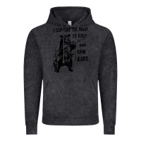 Vintage Black bear arms 2nd amendment funny hunting Vintage Hoodie - artisFamous