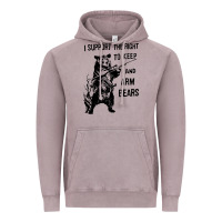 Vintage Zinc bear arms 2nd amendment funny hunting Vintage Hoodie - artisFamous