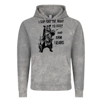 Cloud Rock bear arms 2nd amendment funny hunting Vintage Hoodie - artisFamous