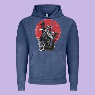 Soul Of Samurai Vintage Hoodie Designed By Artisfamous