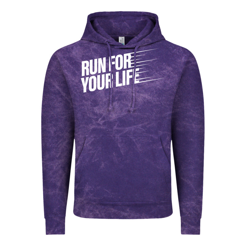 Run For Your Life Vintage Hoodie by artisFamous | Teevron