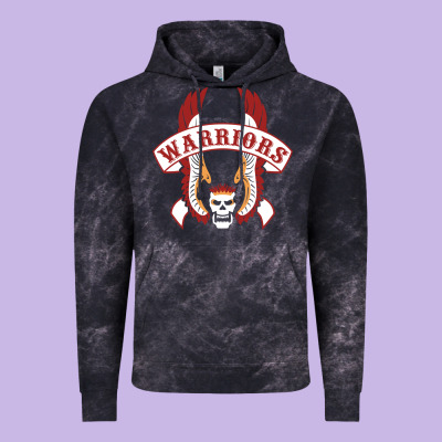 Warriors Vintage Hoodie Designed By Artisfamous
