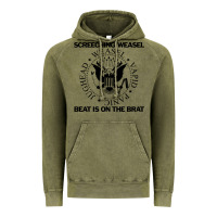 Vintage Olive Screeching Weasel Beat Is On The Brat Vintage Hoodie - artisFamous