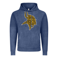 Vintage Denim Viking Style Vintage Hoodie - artisFamous