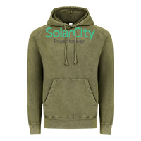 Vintage Olive SolarCity Vintage Hoodie - artisFamous