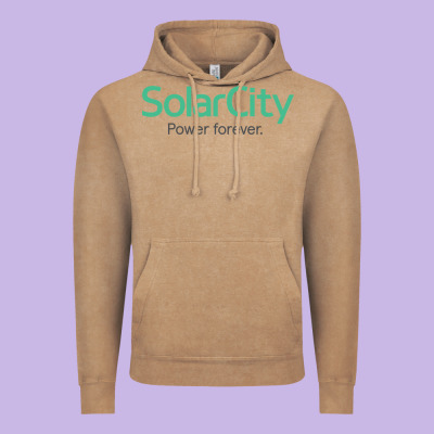 Solarcity Vintage Hoodie Designed By Artisfamous