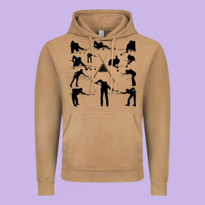 Billiards Vintage Hoodie Designed By Artisfamous