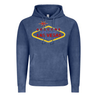 Vintage Denim Welcome to Fabulous Las Vegas Nevada Vintage Hoodie - artisFamous