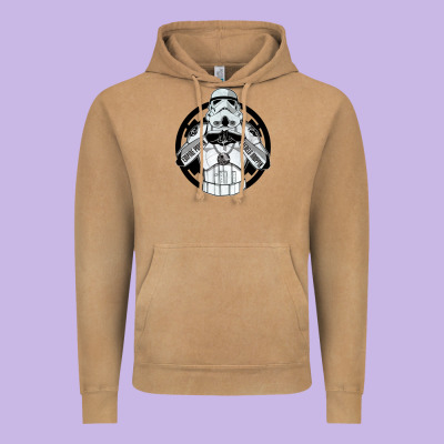 Storm Trooper Vintage Hoodie Designed By Artisfamous