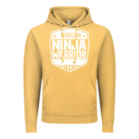 Vintage Mustard american ninja warrior Vintage Hoodie - artisFamous