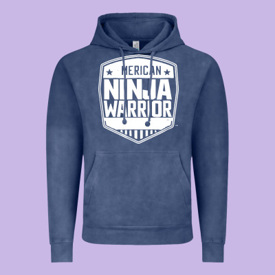 American Ninja Warrior Vintage Hoodie Designed By Artisfamous