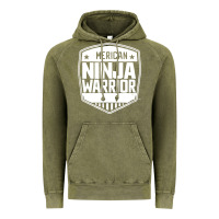 Vintage Olive american ninja warrior Vintage Hoodie - artisFamous