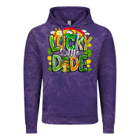 Cloud Purple Lucky Little Dude Vintage Hoodie - CowhideDigitalArt