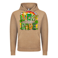 Vintage Coffee Lucky Little Dude Vintage Hoodie - CowhideDigitalArt