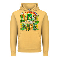 Vintage Mustard Lucky Little Dude Vintage Hoodie - CowhideDigitalArt