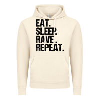 Vintage Artic eat sleep rave repeat Vintage Hoodie - artisFamous