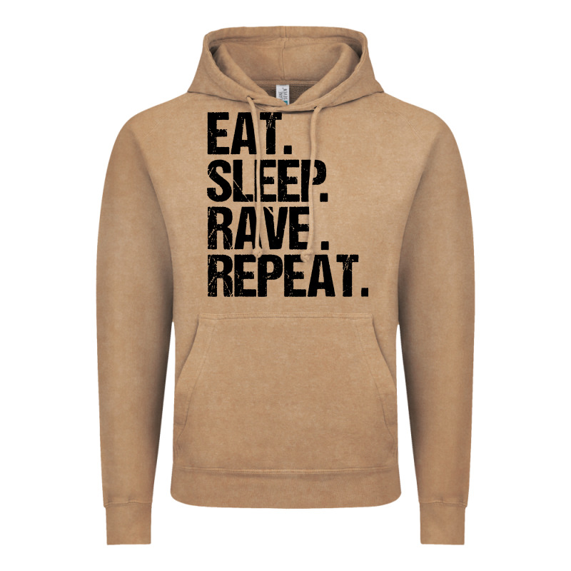 Eat Sleep Rave Repeat Vintage Hoodie by artisFamous | Teevron