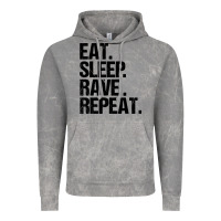 Cloud Rock eat sleep rave repeat Vintage Hoodie - artisFamous