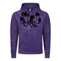 Cloud Purple Octopus Vintage Hoodie - artisFamous