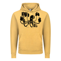 Vintage Mustard Octopus Vintage Hoodie - artisFamous