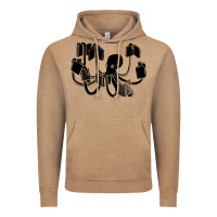 Vintage Coffee Octopus Vintage Hoodie - artisFamous