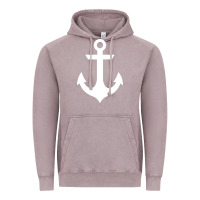 Vintage Zinc preppy nautical anchor Vintage Hoodie - artisFamous