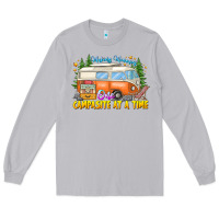 Moon Dust Making Memories Campsites Time Long Sleeve Tee - CowhideDigitalArt