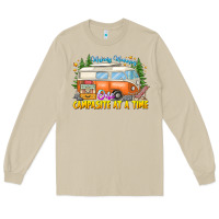 Mushroom Making Memories Campsites Time Long Sleeve Tee - CowhideDigitalArt