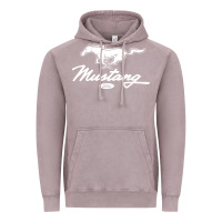 Vintage Zinc mustang pony script Vintage Hoodie - artisFamous
