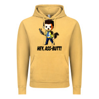 Vintage Mustard hey, ass butt Vintage Hoodie - artisFamous